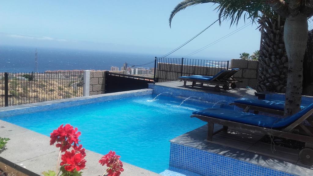 Luxury Villa Ocean Views Heated Pool Private Candelaria Extérieur photo